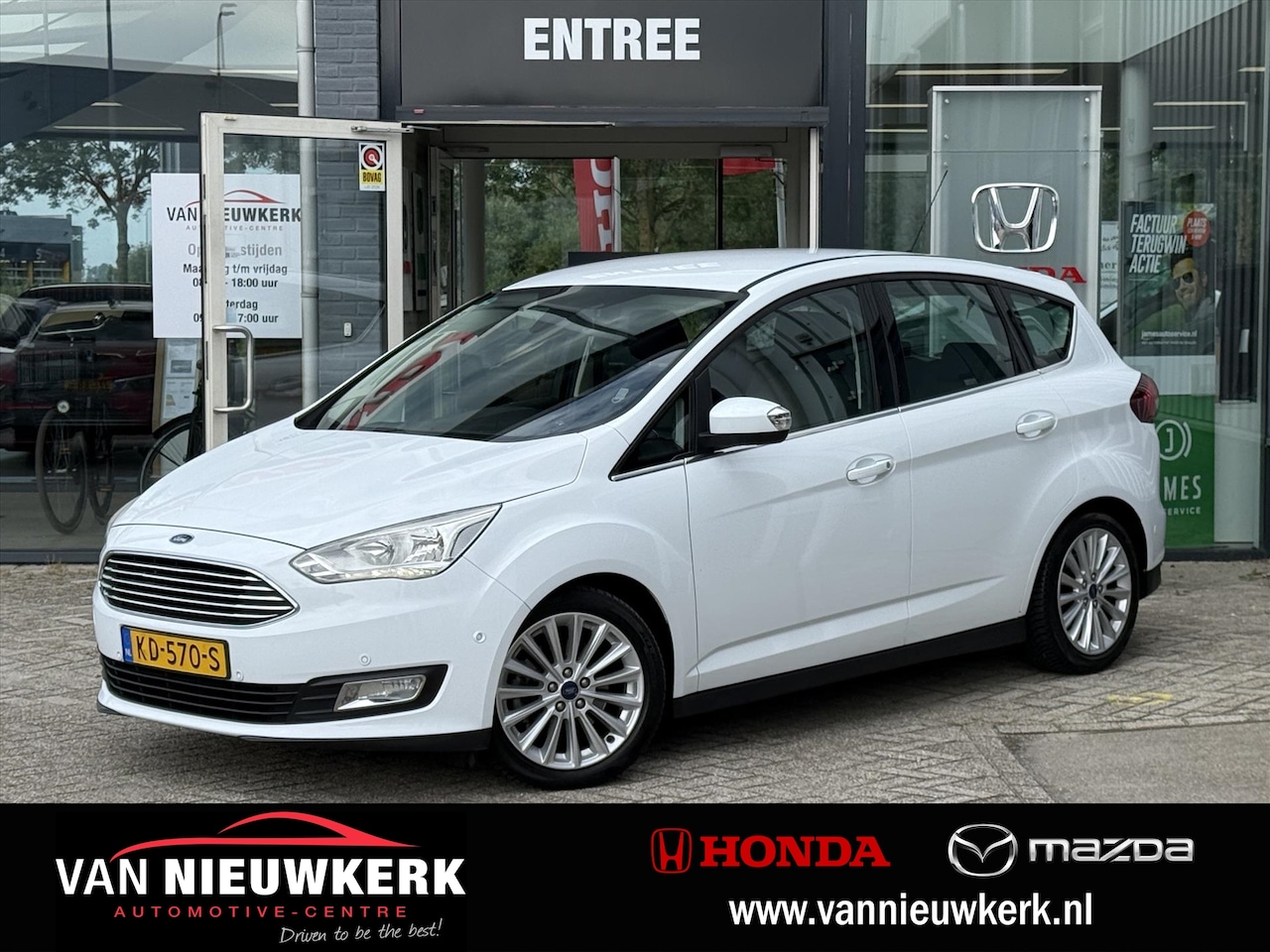 Ford C-Max - 1.5 EcoBoost 150pk Titanium Edition | Navigatie | trekhaak - AutoWereld.nl