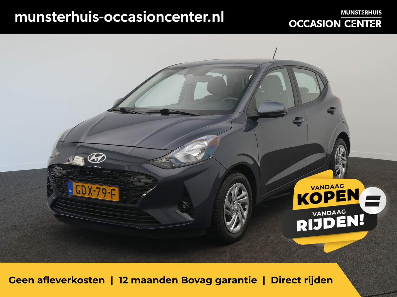 Hyundai i10 - 1.0 Comfort - RIJKLAARPRIJS - All Seasonbanden - Apple Carplay - Android Auto - AutoWereld.nl