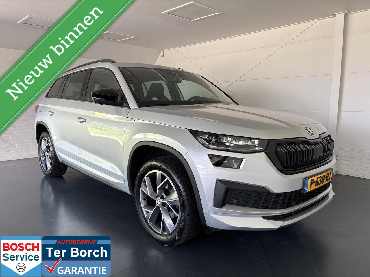 Skoda Kodiaq - 1.5 TSI Sportline Business 1.5 TSI Sportline Business,Trekhaak,Keyless,adaptive cruise - AutoWereld.nl