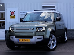 Land Rover Defender 110 - 3.0 P400 110 6 Cilinder*Perfect LR Onderh.*Luchtvering/Pano/ACC/360Camera/Meridian/Apple C