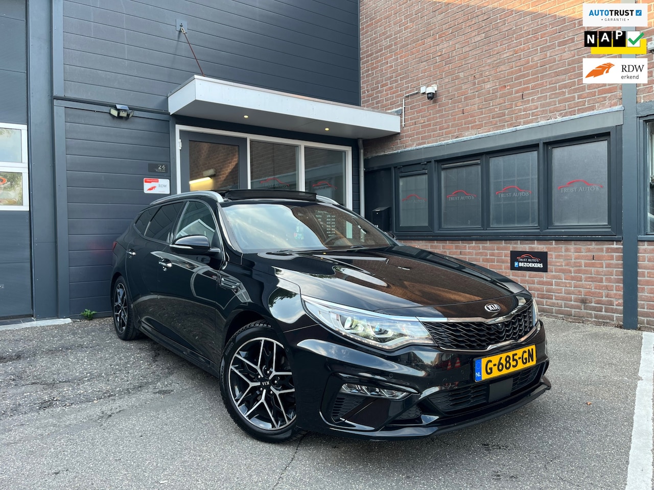 Kia Optima Sportswagon - 1.6 T-GDI GT-Line|Nap|Pano|360Camera - AutoWereld.nl