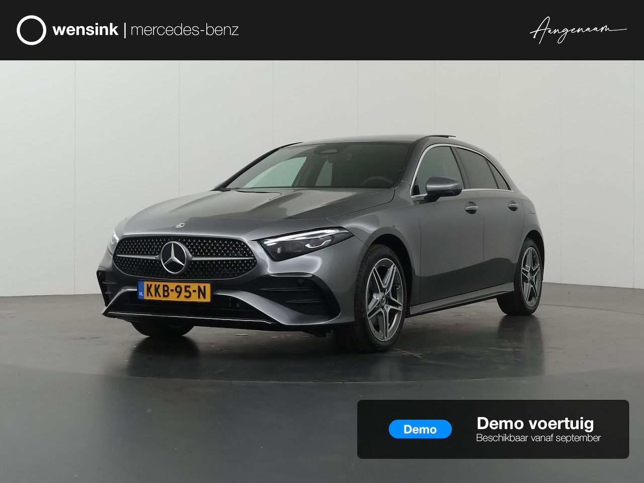 Mercedes-Benz A-klasse - 250e Business Solution AMG | Panoramaschuifdak | Premium Plus | Head-up display | Dodehoek - AutoWereld.nl