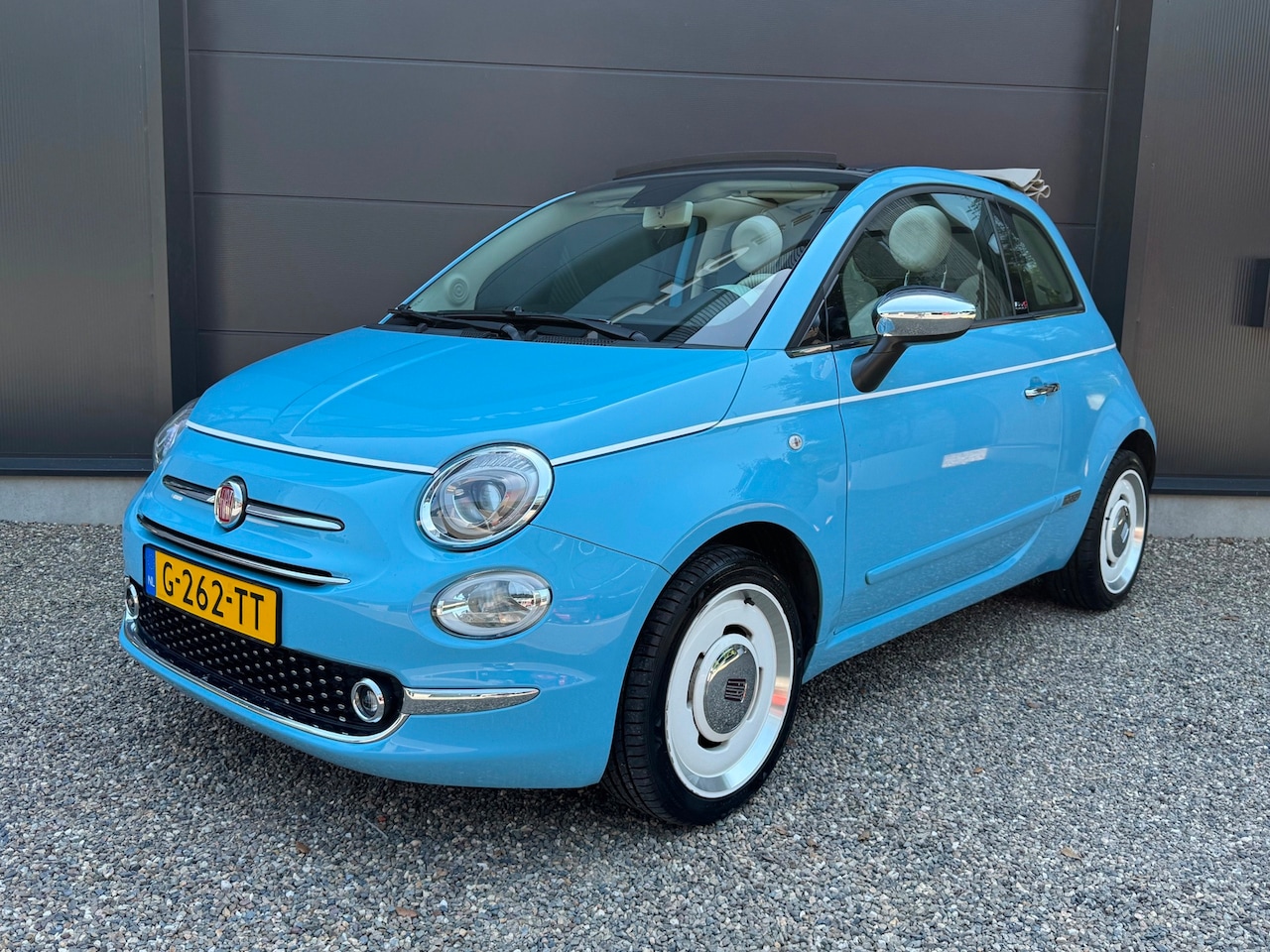 Fiat 500 C - 0.9 TwinAir Turbo Spiaggina '58 Limited Edition | Apple CarPlay | BTW verrekenbaar - AutoWereld.nl