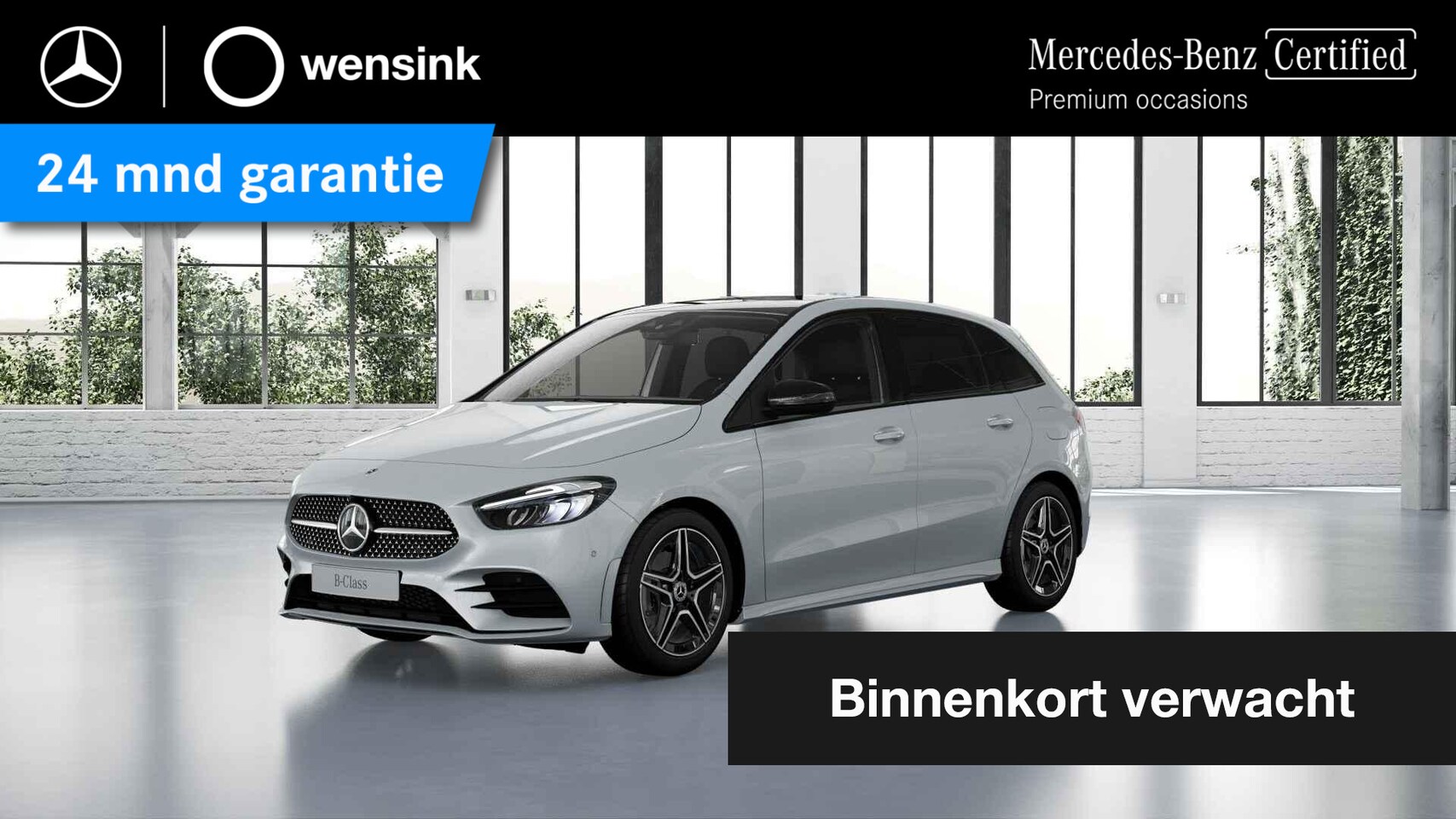 Mercedes-Benz B-klasse - 180 AMG Line | Panoramadak | Night | Widescreen | Achteruitrijcamera | Stoelverwarming | S - AutoWereld.nl
