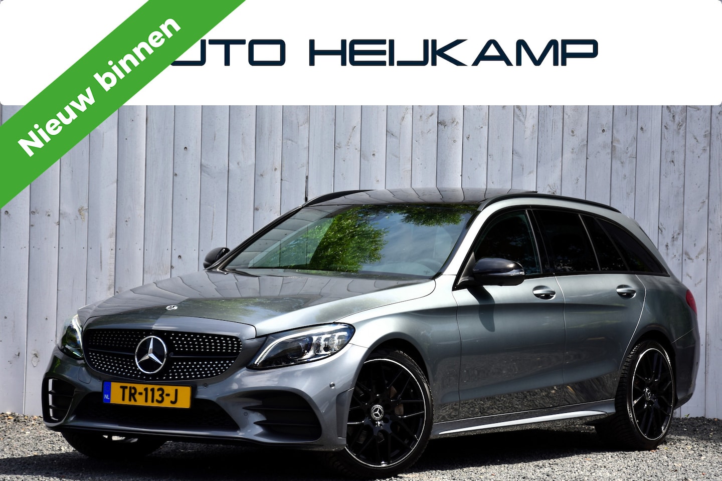 Mercedes-Benz C-klasse Estate - 180 Premium Pack AMG Line | Pano-dak | 360° Camera | NL-Auto | - AutoWereld.nl