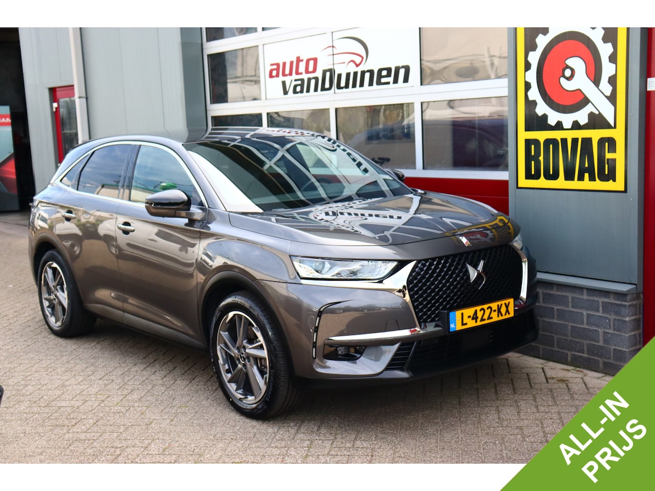 DS 7 Crossback - E-Tense Business O.a: Haak, Clima, Navi, Cruise, PDC, Camera, Etc. All-in prijs! - AutoWereld.nl