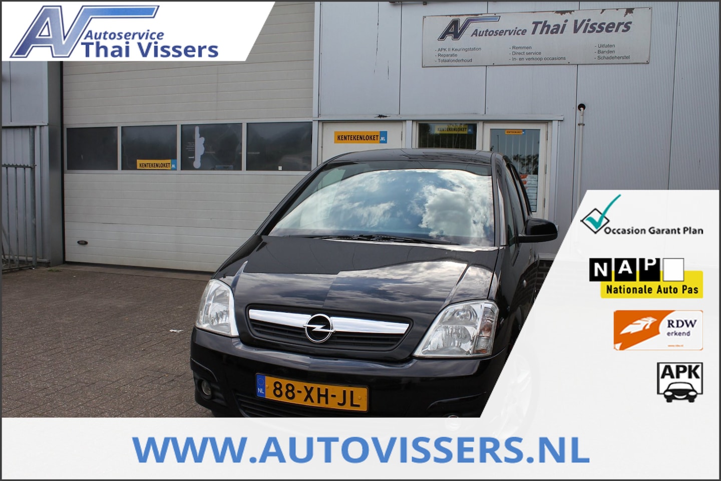 Opel Meriva - 1.6-16V Airco Leder Stoelverwarming Cruise Apk - AutoWereld.nl