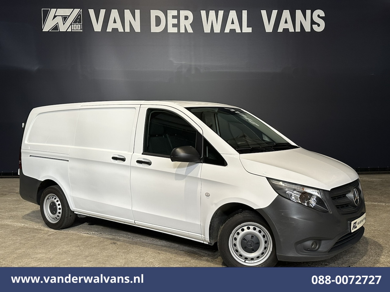 Mercedes-Benz Vito - 116 CDI 164pk L2H1 Euro6 Airco | Camera | Apple Carplay | Cruisecontrol Android Auto, Bijr - AutoWereld.nl