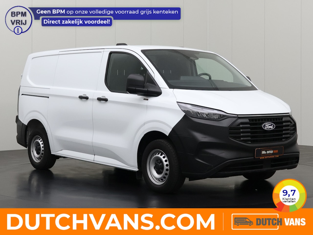 Ford Transit Custom - 2.0TDCi 136PK Business | Digital Cockpit | Achterdeuren | Multimedia | Airco | 3-Zits | Cr - AutoWereld.nl