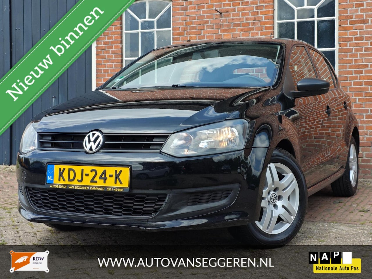 Volkswagen Polo - 1.2 - Garantie / APK / Airco / Trekhaak - AutoWereld.nl