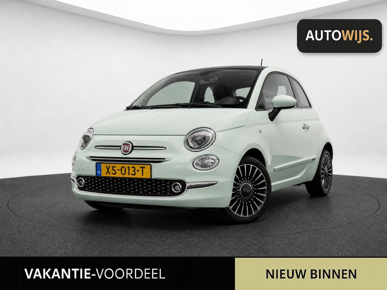 Fiat 500 - 0.9 TwinAir Turbo Lounge|LM-VELG|NL AUTO|PANO|80PK - AutoWereld.nl