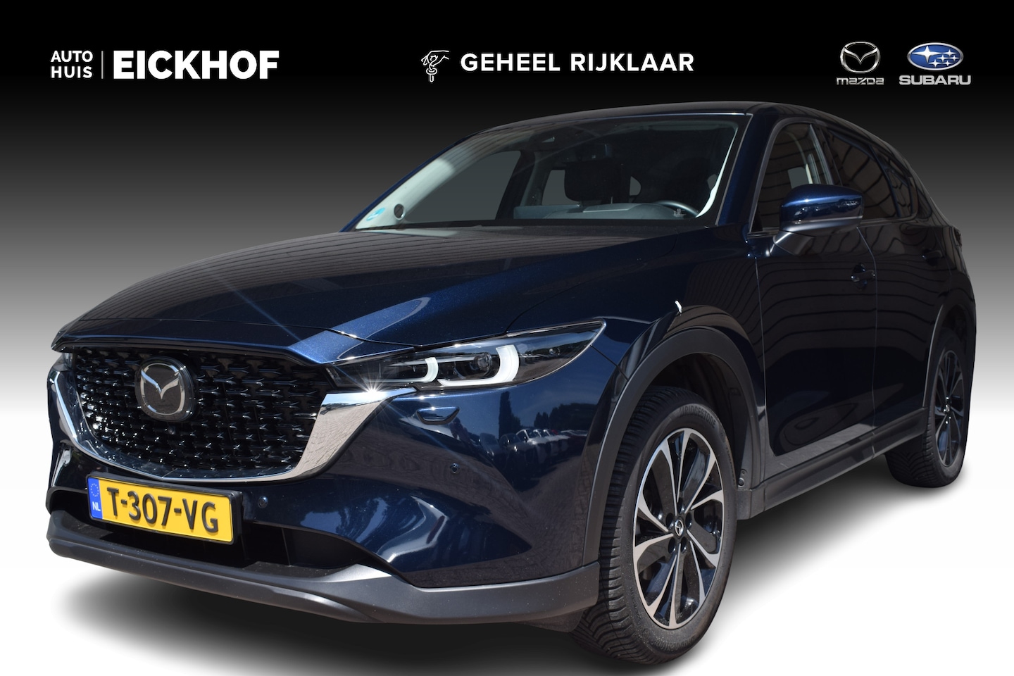 Mazda CX-5 - 2.0 e-SkyActiv-G M Hybrid 165 Exclusive-Line - 1e eigenaar - All season banden - Dealer on - AutoWereld.nl