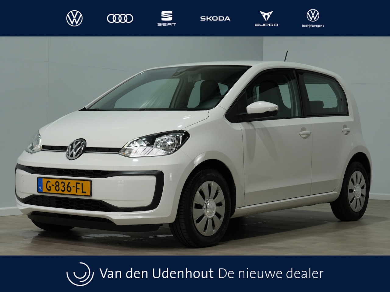 Volkswagen Up! - 1.0 BMT move up! | Telefoonintegratie | Airco | Bluetooth - AutoWereld.nl