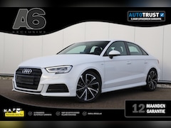 Audi A3 Limousine - 30 TFSI Sport S Line Edition Automaat Half Leder Sportstoelen Nieuwe 18 inch Velgen Vredes