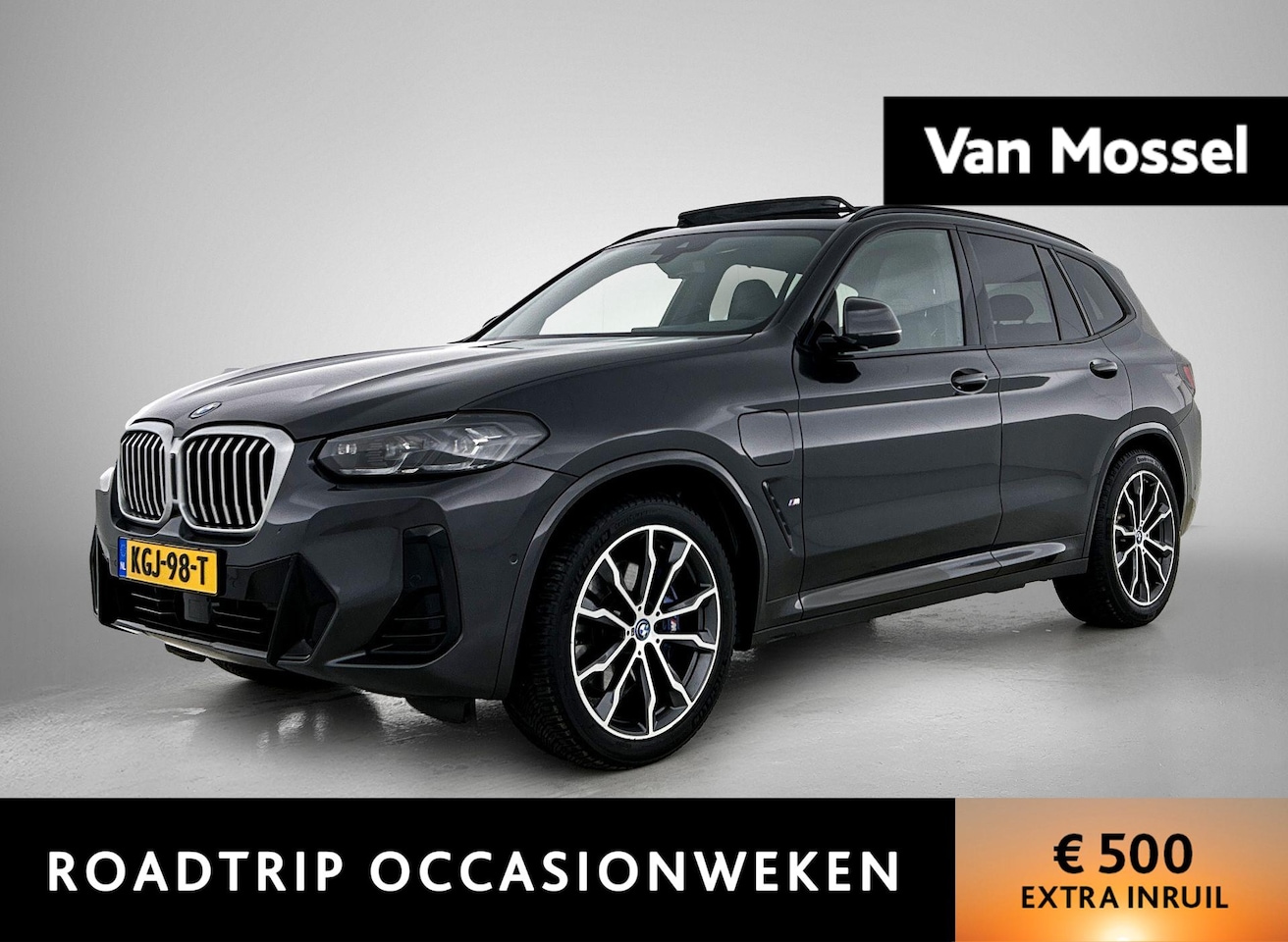 BMW X3 - xDrive30e High Executive | M-SPORT | PANO-SCHUIFDAK | HARMAN KARDON | HEAD-UP | CAMERA | L - AutoWereld.nl