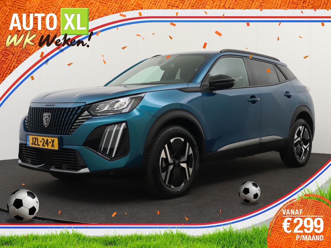 Peugeot 2008 - Hybrid 145 PK Aut. Allure Half-Leder Climate Carplay DAB - AutoWereld.nl