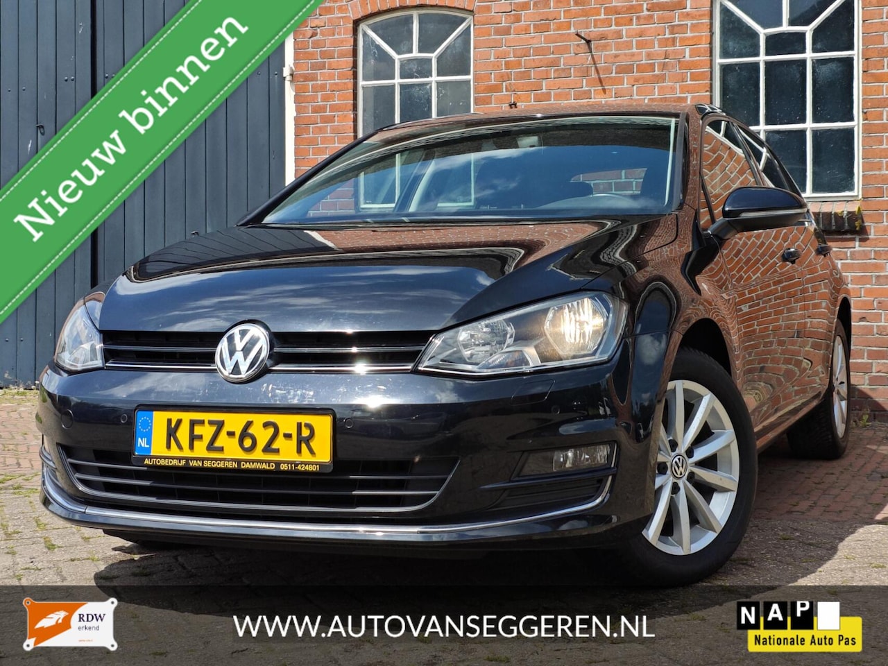 Volkswagen Golf - 1.2 TSI Lounge - Cruise / Clima / Gar. / 110pk - AutoWereld.nl