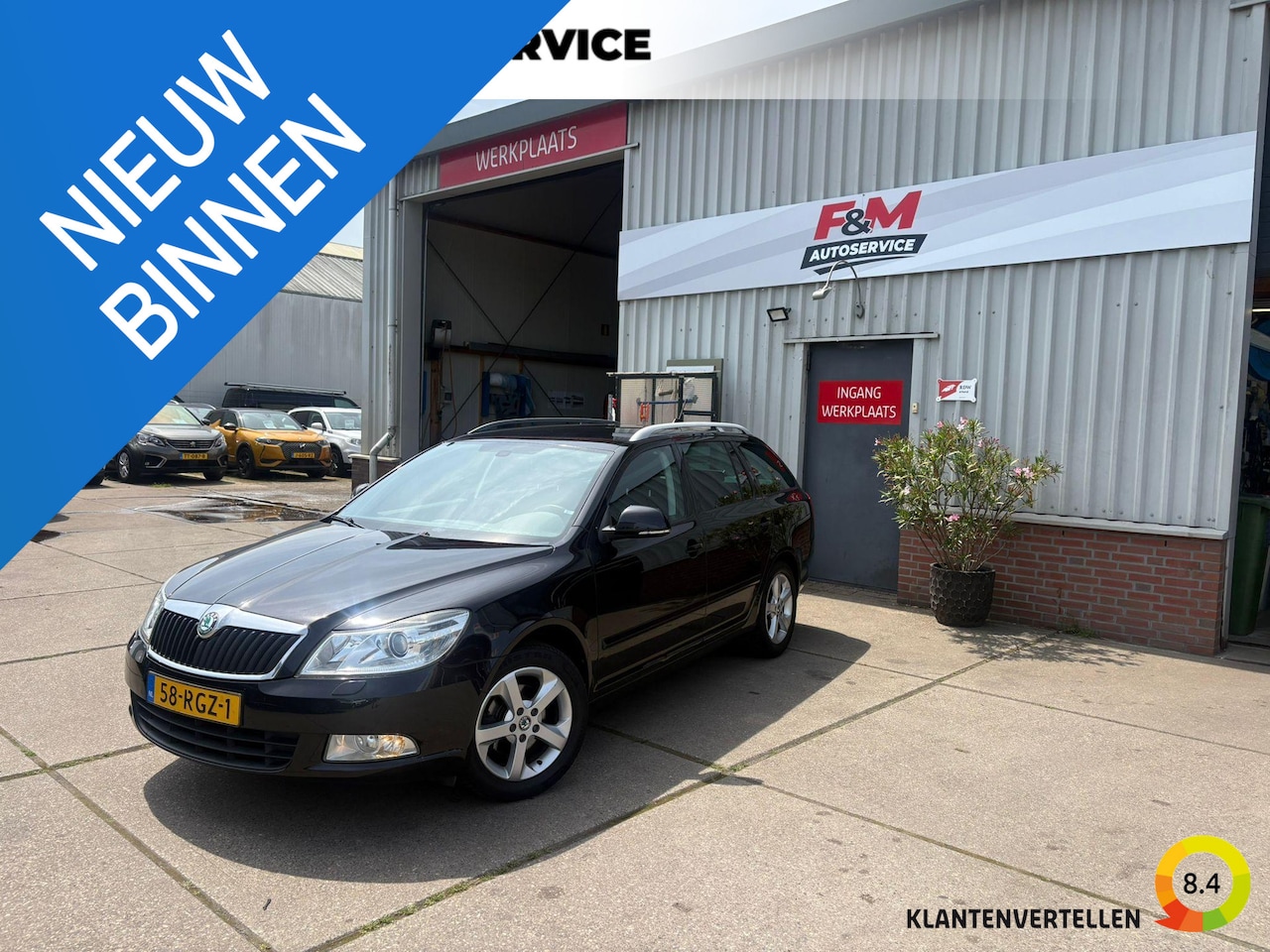 Skoda Octavia Combi - 1.2 TSI Elegance Business Line Clima, cruise, navi, pdc, trekhaak - AutoWereld.nl