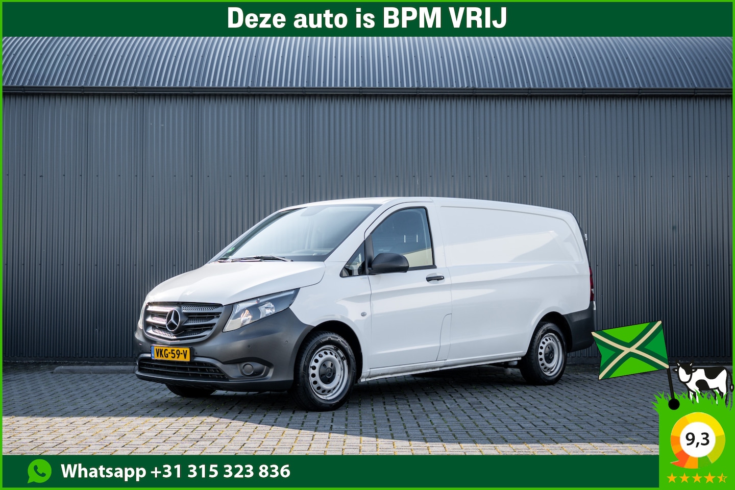 Mercedes-Benz Vito - 116 CDI L2H1 | 163 PK | Cruise | PDC | Airco | Trekhaak - AutoWereld.nl