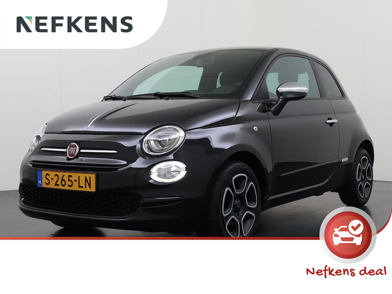 Fiat 500 - 1.0 Hybrid Club 70 PK | 1ste eigenaar | Climate | AppleCarPlay/Android | Privacy Glass | C - AutoWereld.nl