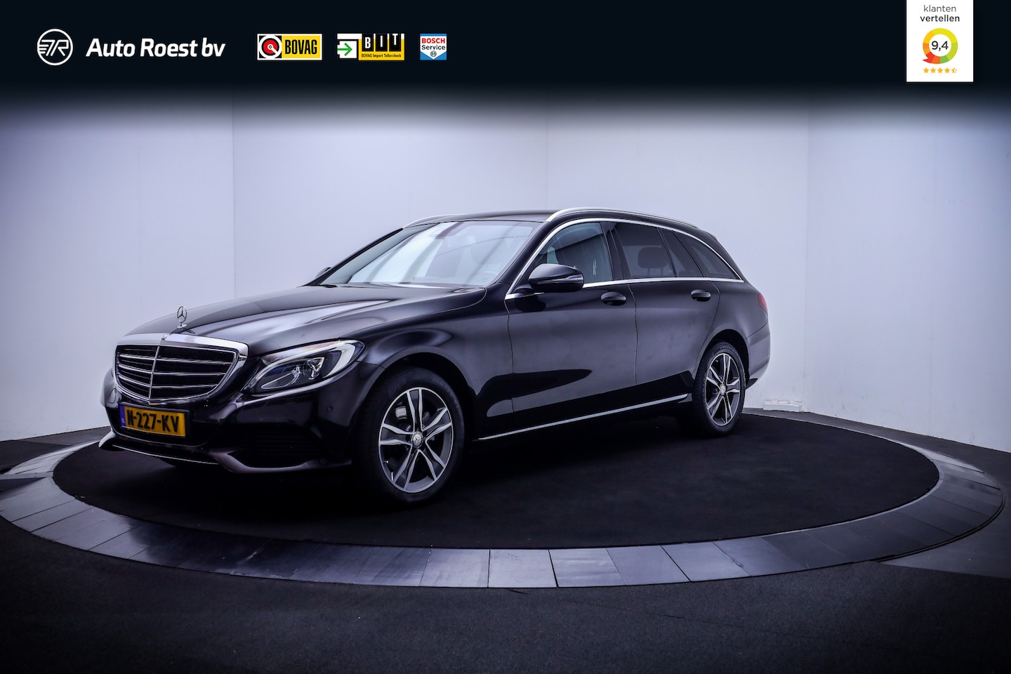 Mercedes-Benz C-klasse Estate - 180 Prestige FULL LED | STOELVERW | BLINDSPOT | NAVI | CRUISE | CLIMA | ELEK KLEP | PDC V+ - AutoWereld.nl