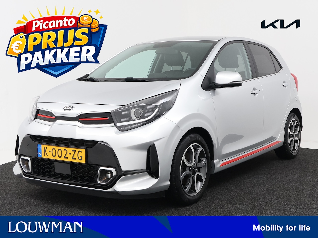 Kia Picanto - 1.0 DPi GT-Line | Climate Control | Navigatie | Cruise Control | Apple Carplay/Android Aut - AutoWereld.nl