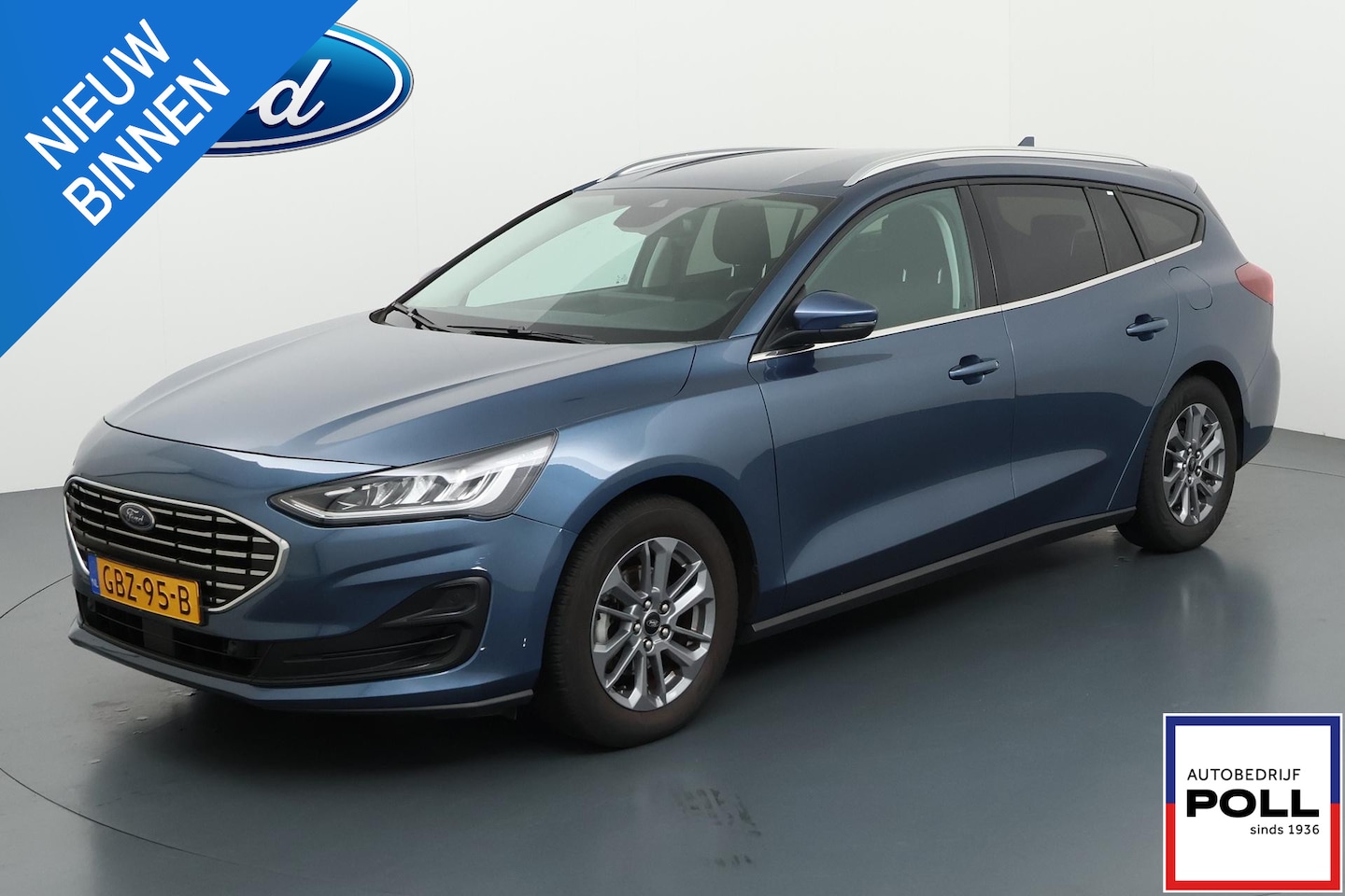 Ford Focus Wagon - 155pk Eco Hybrid Automaat Titanium Groot Sync-4 Navi Trekhaak All seasons Wagon Dealeronde - AutoWereld.nl