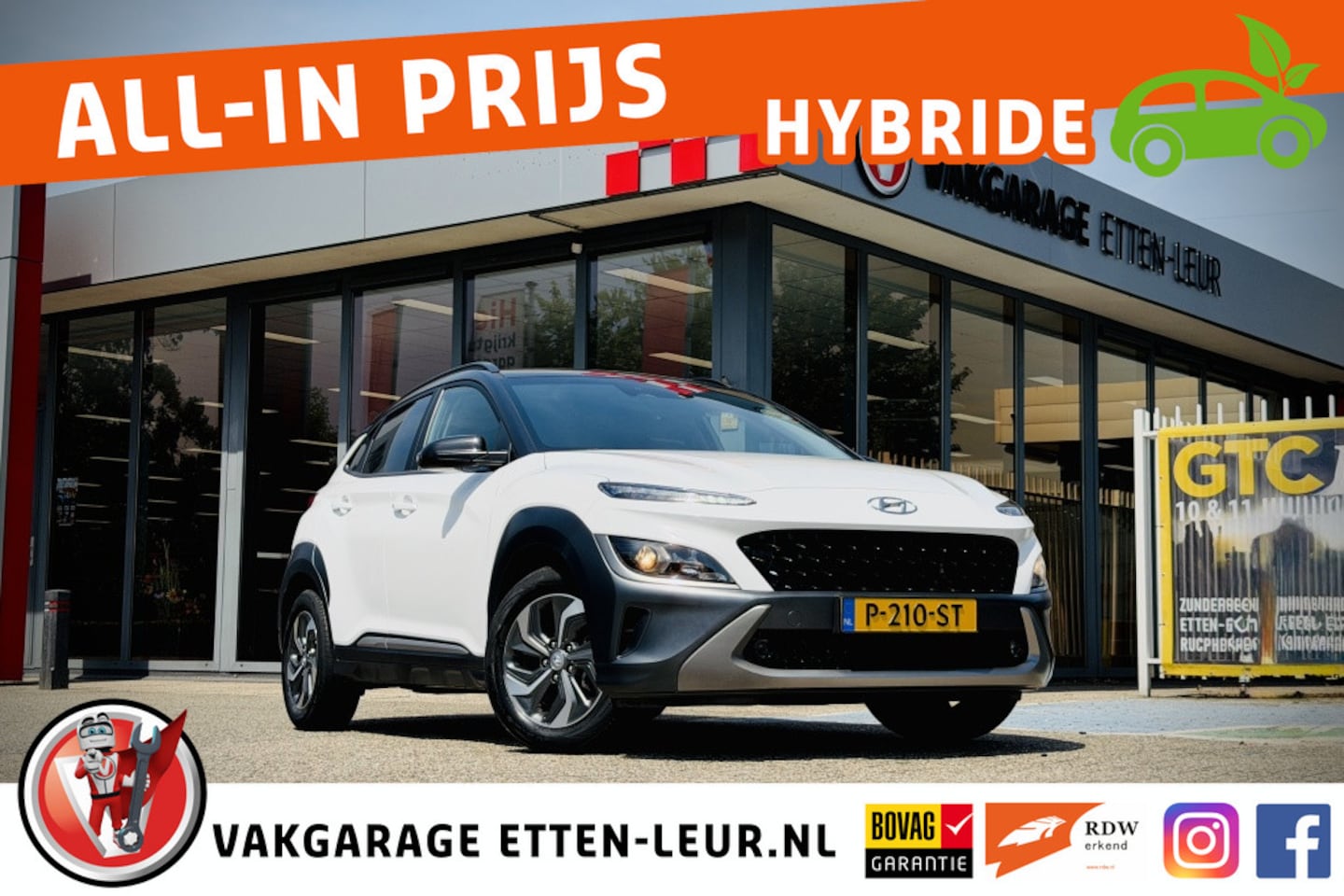 Hyundai Kona - 1.6 GDI HEV Fashion | HEAD UP | CAMERA | ADAPTIEVE CRUISE - AutoWereld.nl