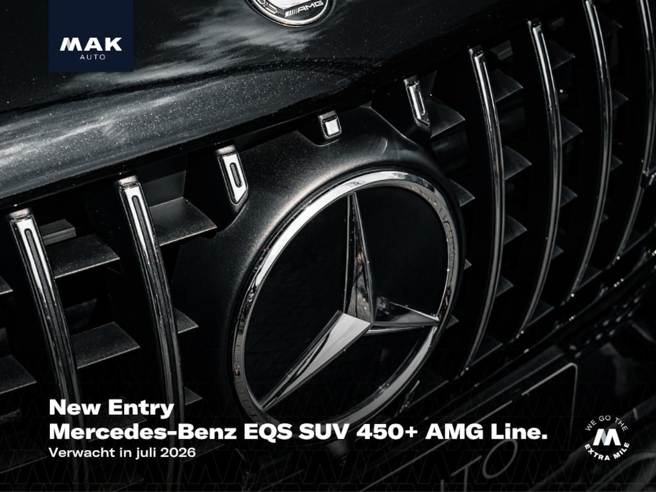 Mercedes-Benz EQS SUV - 450+ AMG Line , pano, Burmester,  luchtv., tr.haak, 4W-best., hyperscreen, keyless - AutoWereld.nl
