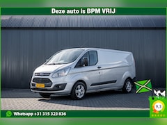 Ford Transit Custom - 2.2 TDCi L2H1 | 125 PK | 3-Zits | Cruise | Airco | Trekhaak