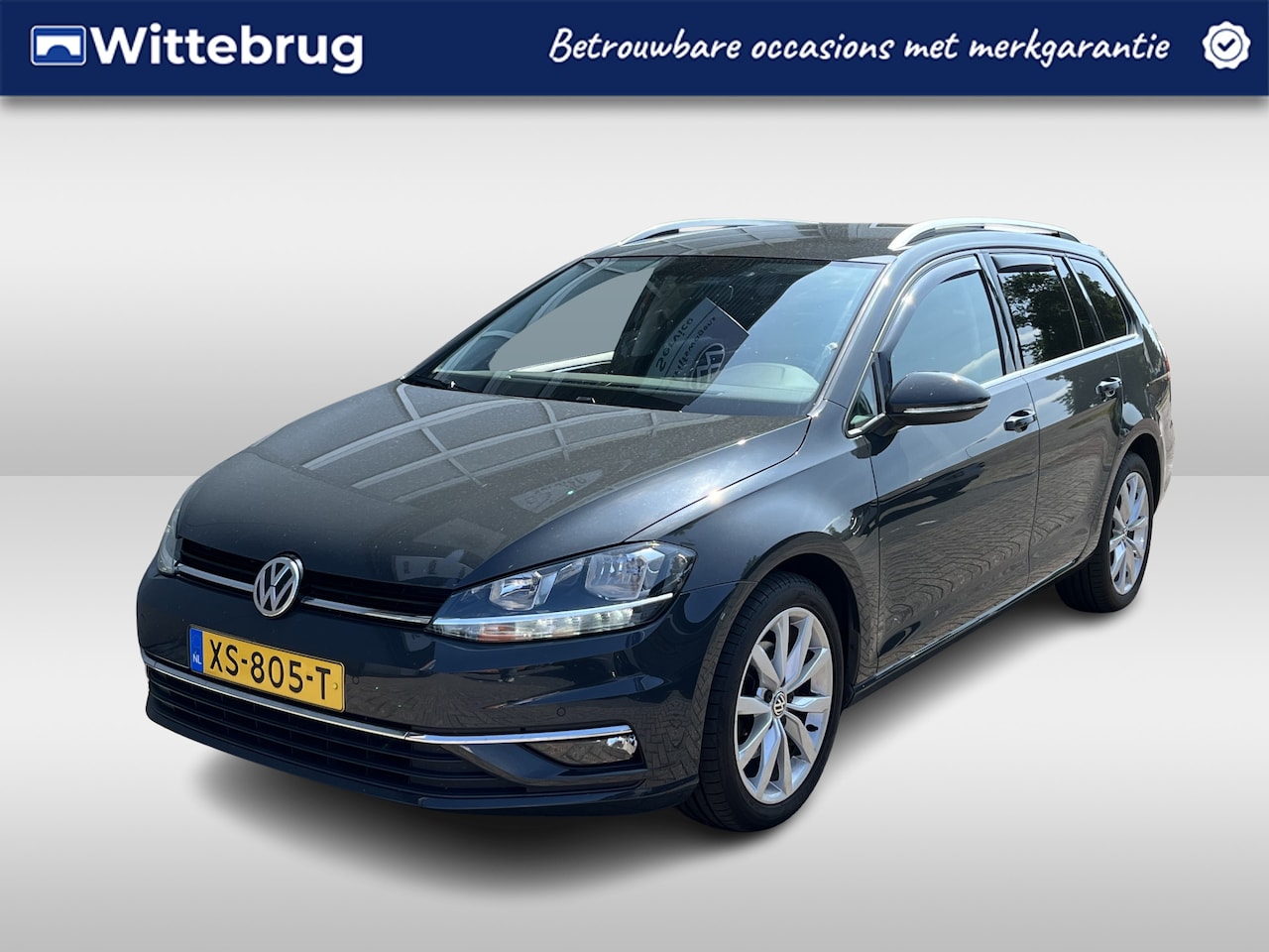 Volkswagen Golf Variant - 1.0 TSI Highline / AUTOMAAT/ TREKHAAK/ ADAPTIVE CRUISE/ PARK.SENSOREN V+A/ APP-CONNECT/ DI - AutoWereld.nl