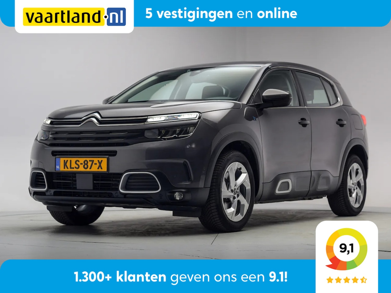 Citroën C5 Aircross - 1.6 Hybrid PHEV 225 Business Aut.[ Clima / ECC Navi Apple / Android Cruise ] - AutoWereld.nl