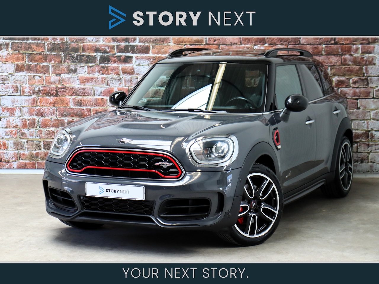 MINI Countryman - John Cooper Works ALL4 Chili Automaat / Navigatiesysteem Plus / Leder / Panoramadak / Harm - AutoWereld.nl