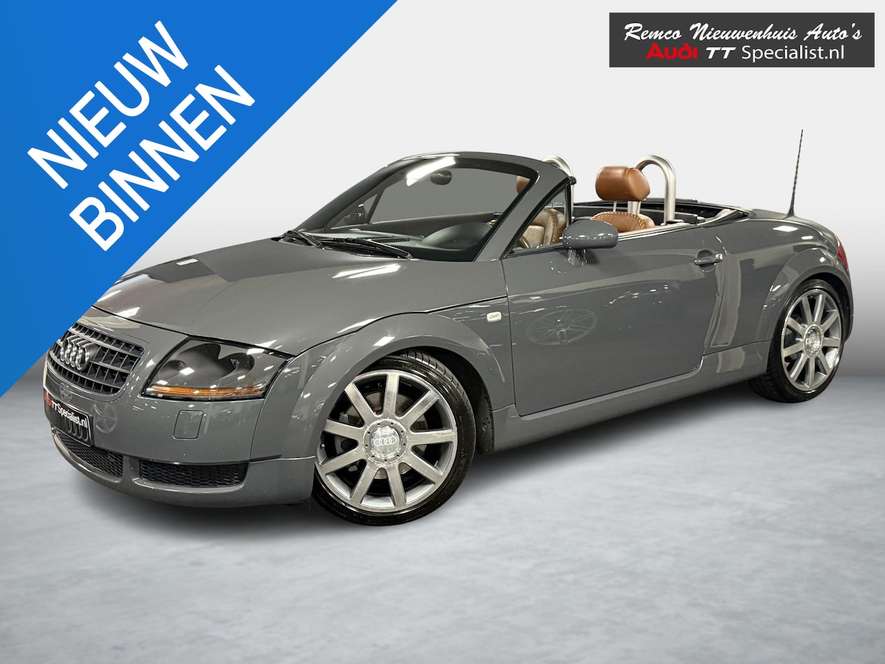 Audi TT Roadster - 1.8 5V Turbo 180PK Mokkasin Leder - AutoWereld.nl