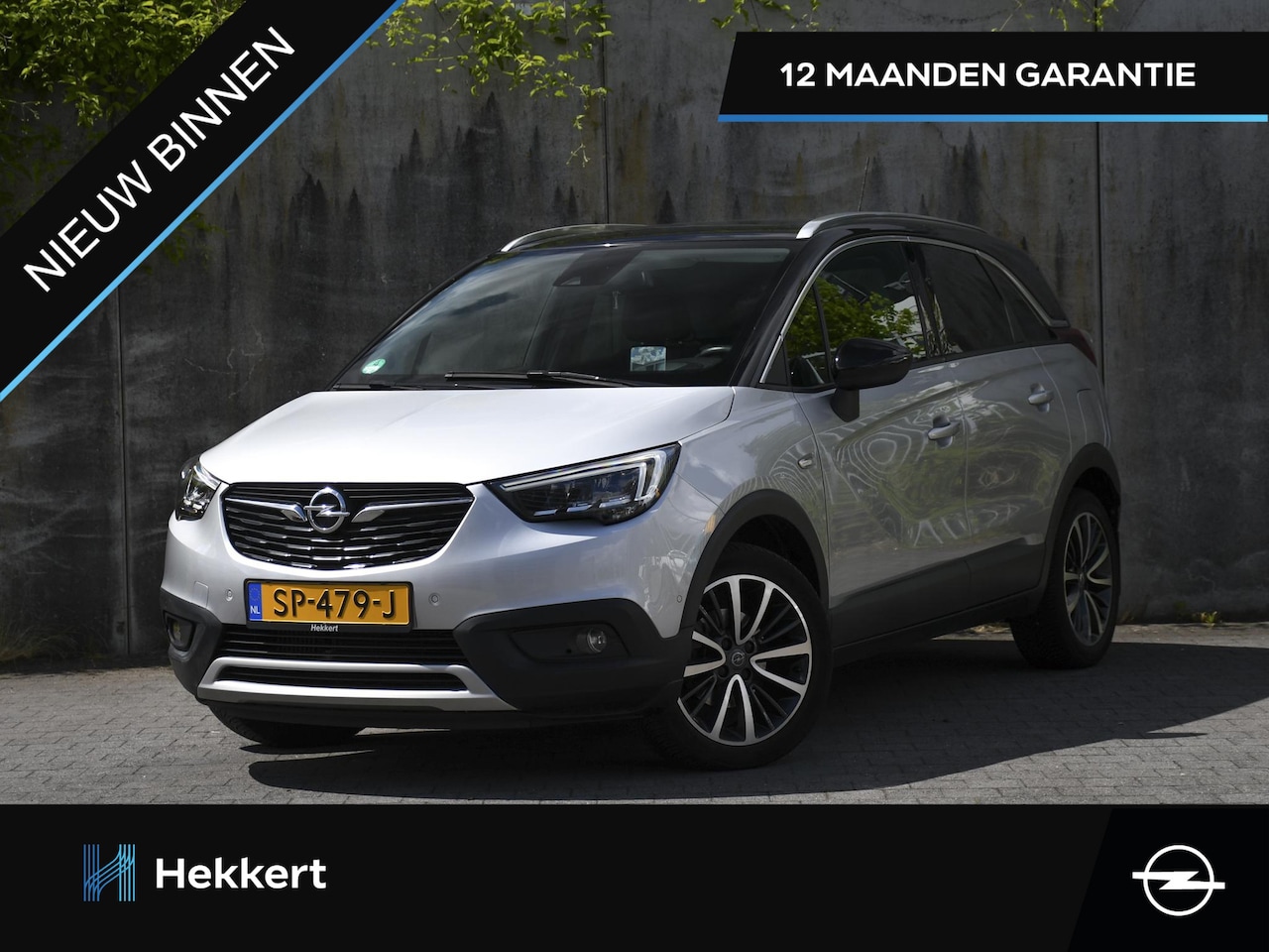 Opel Crossland X - Innovation 1.2 Turbo 110pk Automaat 100% DEALER OND. | 17''LM | HEAD-UP | CRUISE.C | WINTE - AutoWereld.nl
