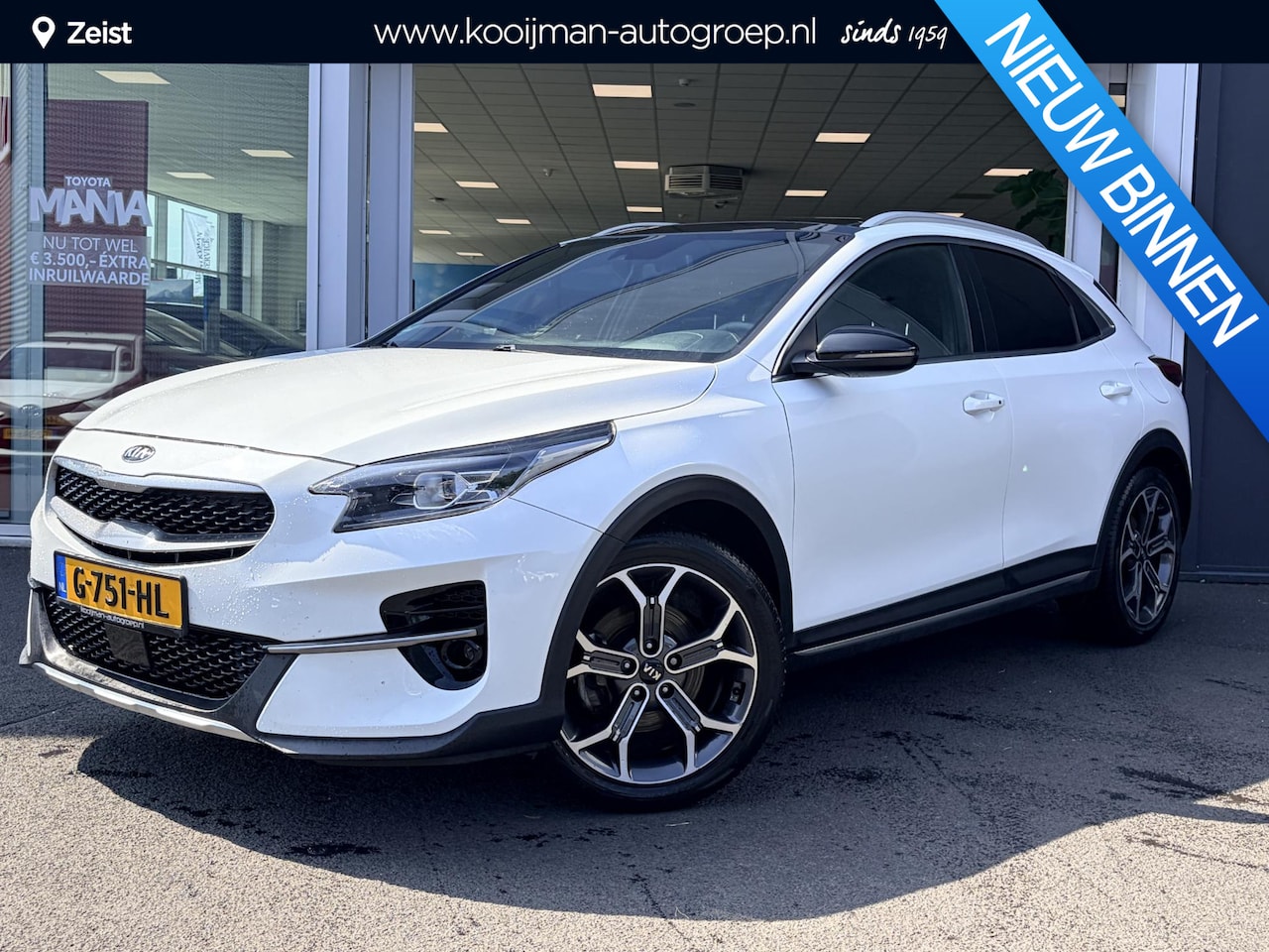 Kia XCeed - 1.4 T-GDi DynamicPlusLine | Schuif/kantel dak | Stoel/stuurverwarming | Uniek interieur!! - AutoWereld.nl