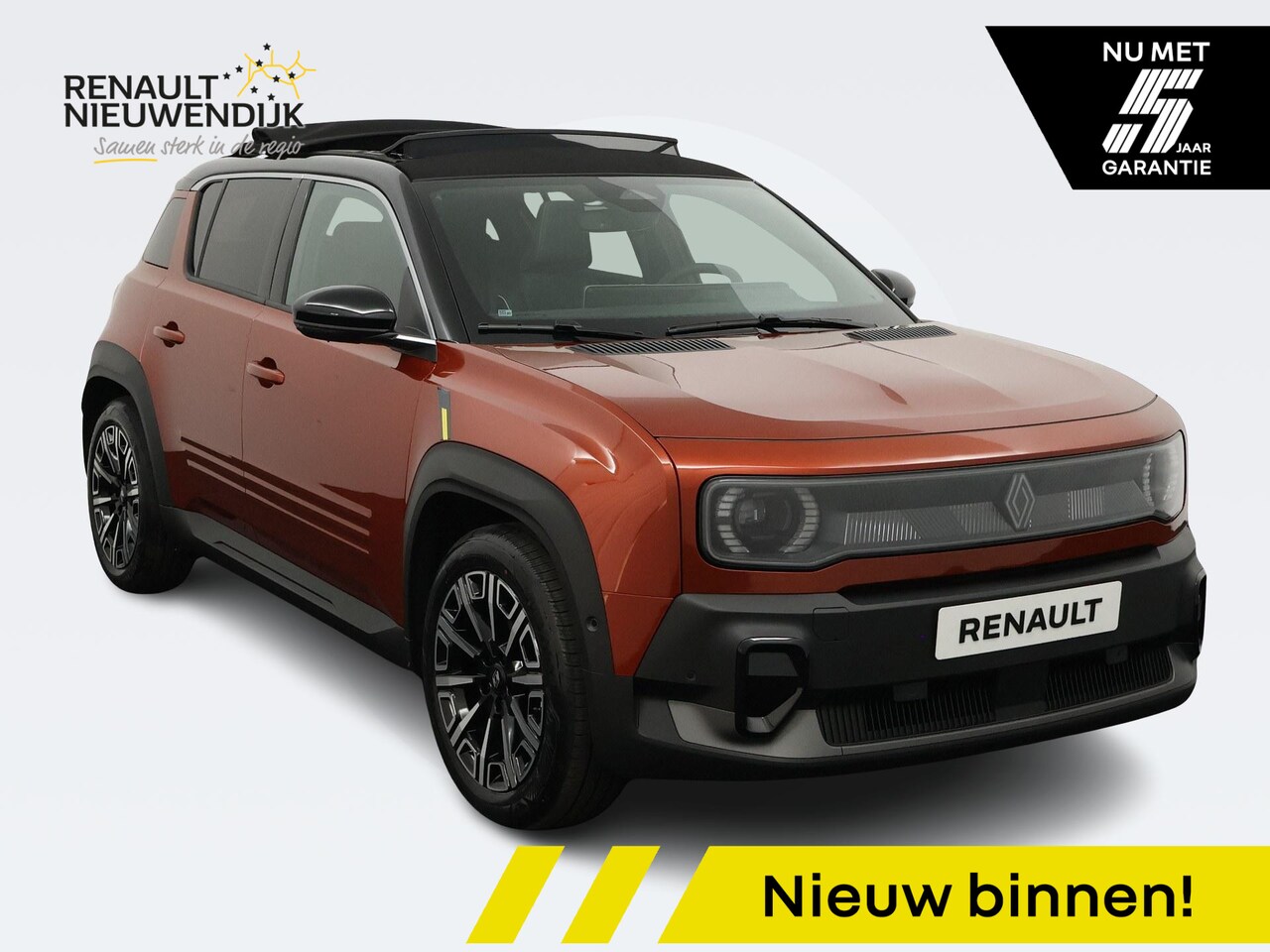 Renault 4 - comfort range iconic canvas dak 52 kWh / HARMAN KADRON / PACK ADVANCED DRIVING ASSIST / PL - AutoWereld.nl