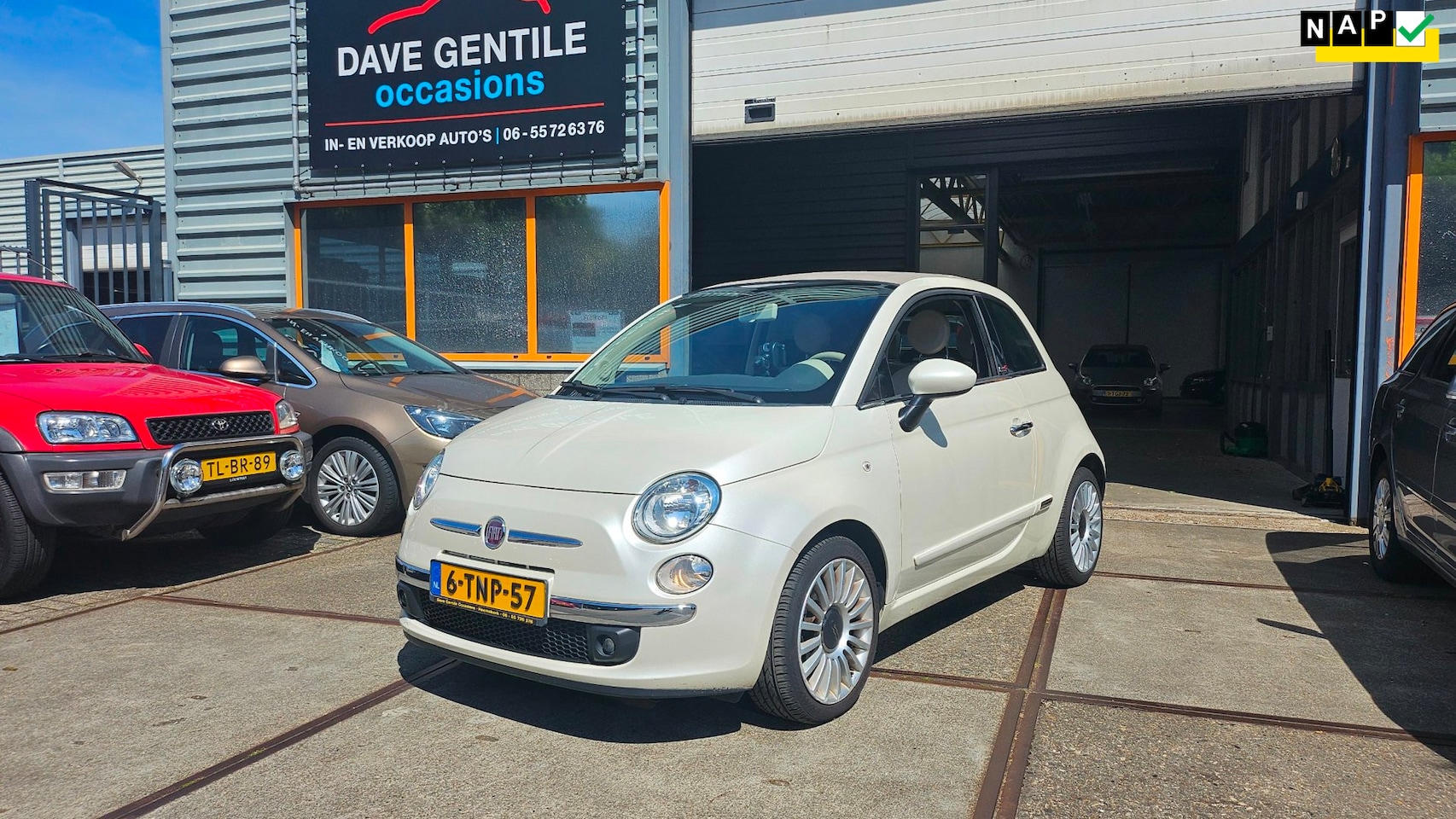Fiat 500 C - 0.9 TwinAir Vol Opties Leer/Cabrio/Nav/ 2014 - AutoWereld.nl