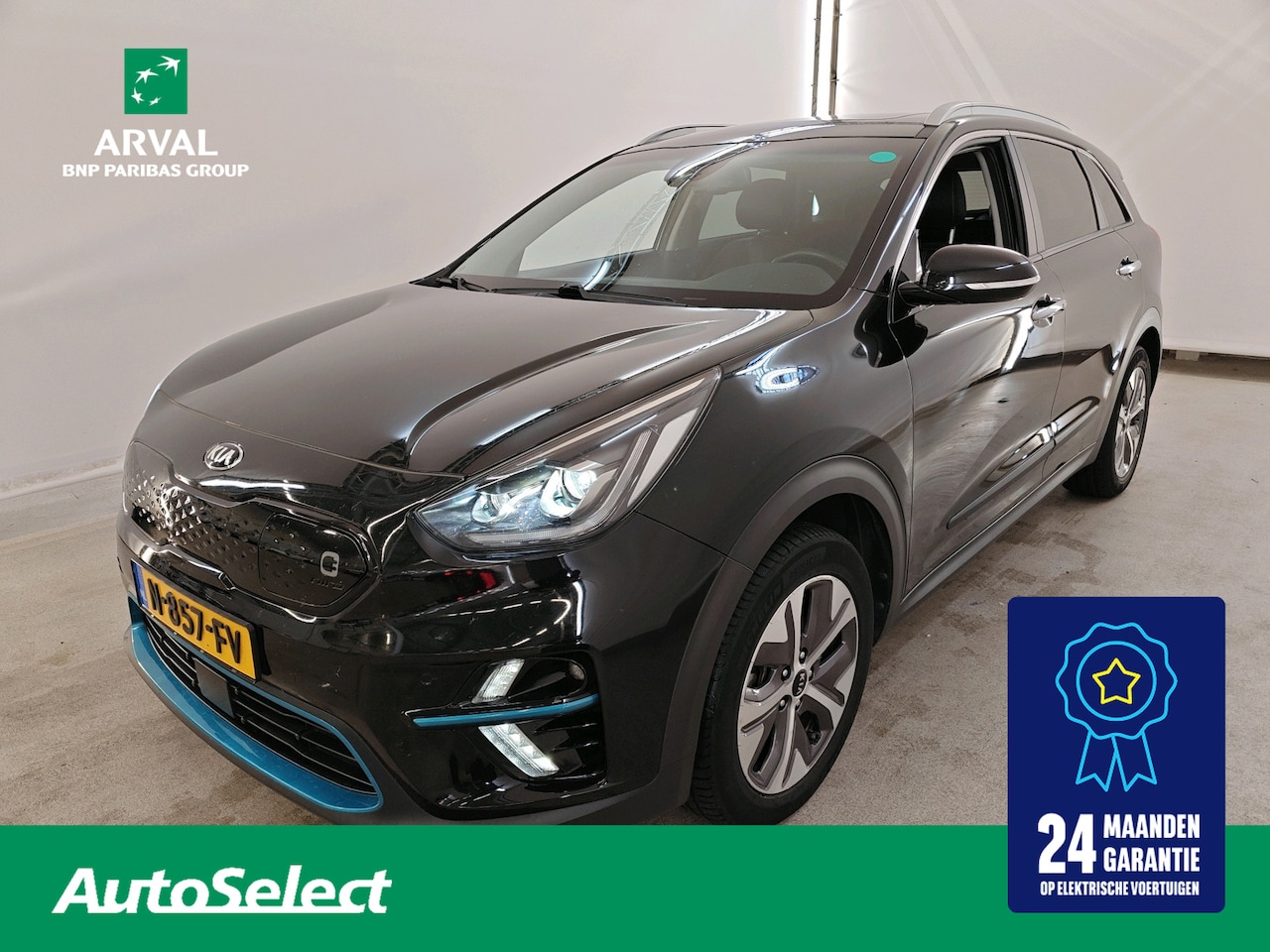 Kia e-Niro - 64 kWh 204 pk DynamicPlusLine | SOH 100% | Trekhaak | Schuifdak | Stuur- en Stoelverwarmin - AutoWereld.nl