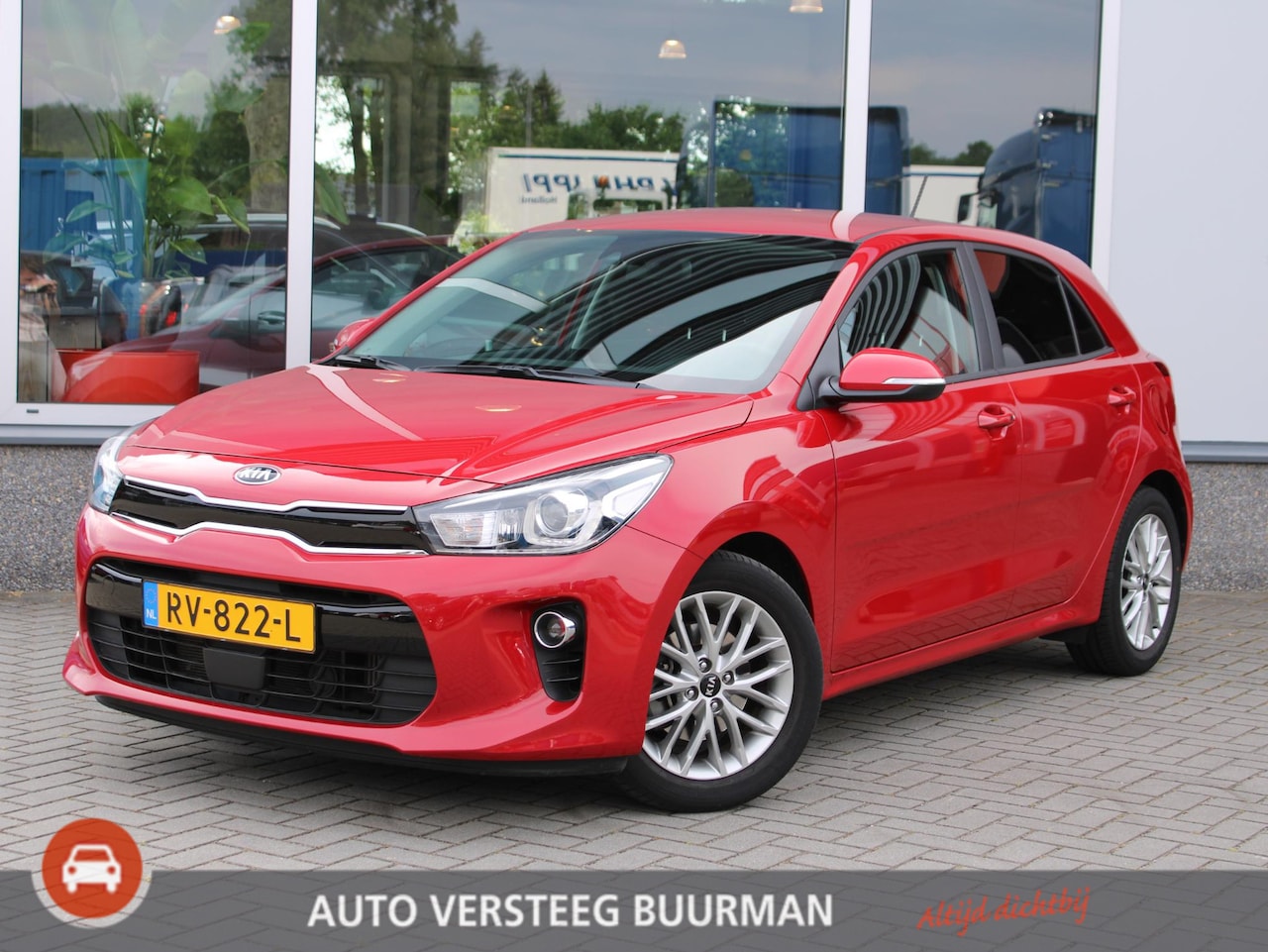 Kia Rio - 1.0 TGDI DynamicLine Dealeronderhouden, Carplay/Android Auto, Cruise Control, Achteruitrij - AutoWereld.nl