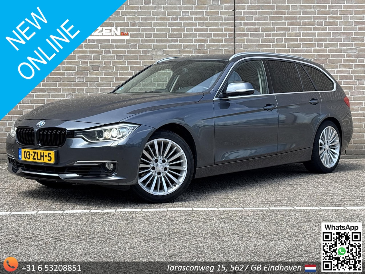 BMW 3-serie Touring - 328i High Executive Automaat | Leder | Cruise | Climate | Navi | - AutoWereld.nl