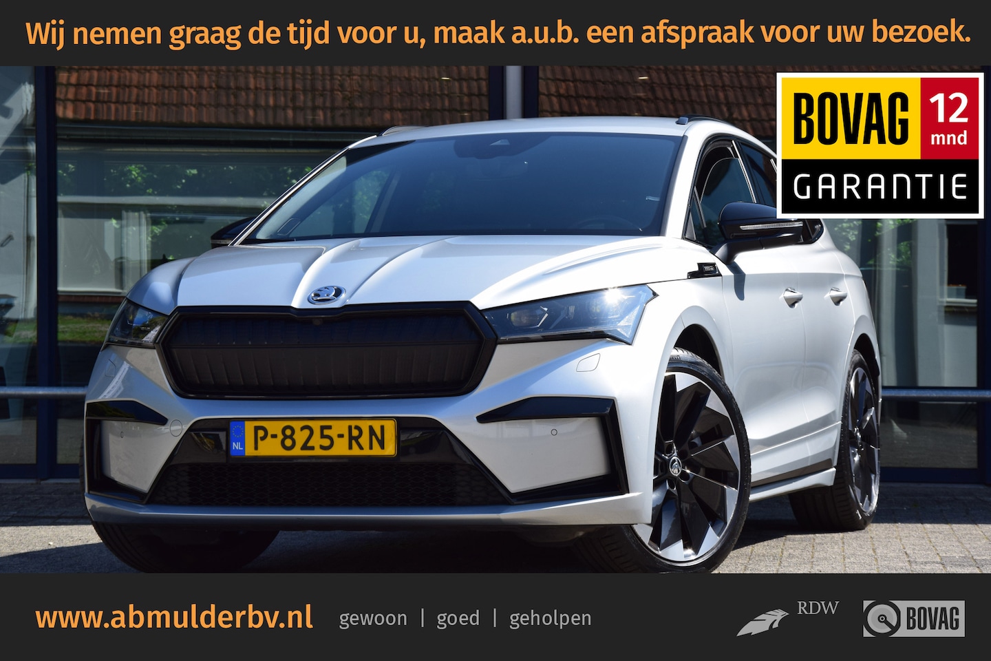 Skoda Enyaq iV - 80 Sportline | Org. NL | BOVAG Garantie | Adaptive Cruise Control | 21'' Velgen | Matrix K - AutoWereld.nl