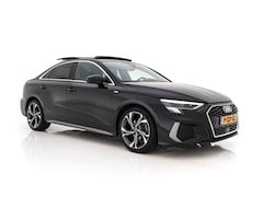 Audi A3 Limousine - 30 TFSI S-Line Edition (INCL-BTW) Aut. *PANO | LEATHER-FABRIC | FULL-LED | AMBIENTLIGHT |