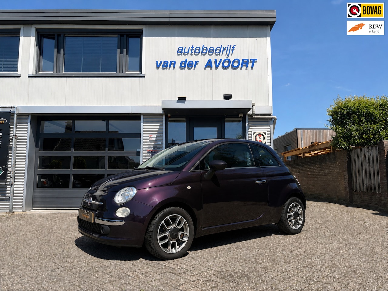 Fiat 500 - 1.2 Lounge 1.2 Lounge (carplay mogelijk) - AutoWereld.nl