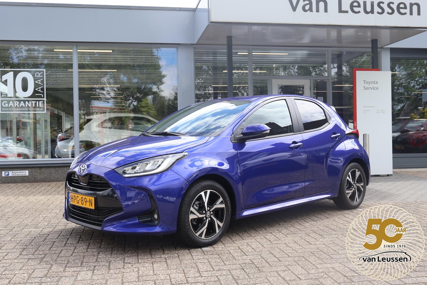 Toyota Yaris - 1.5 Hybrid 115 Dynamic STOEL/STUURVERW PARK-SENSOREN KEYLESS LM-VELGEN LED CAMERA PRIVACY- - AutoWereld.nl