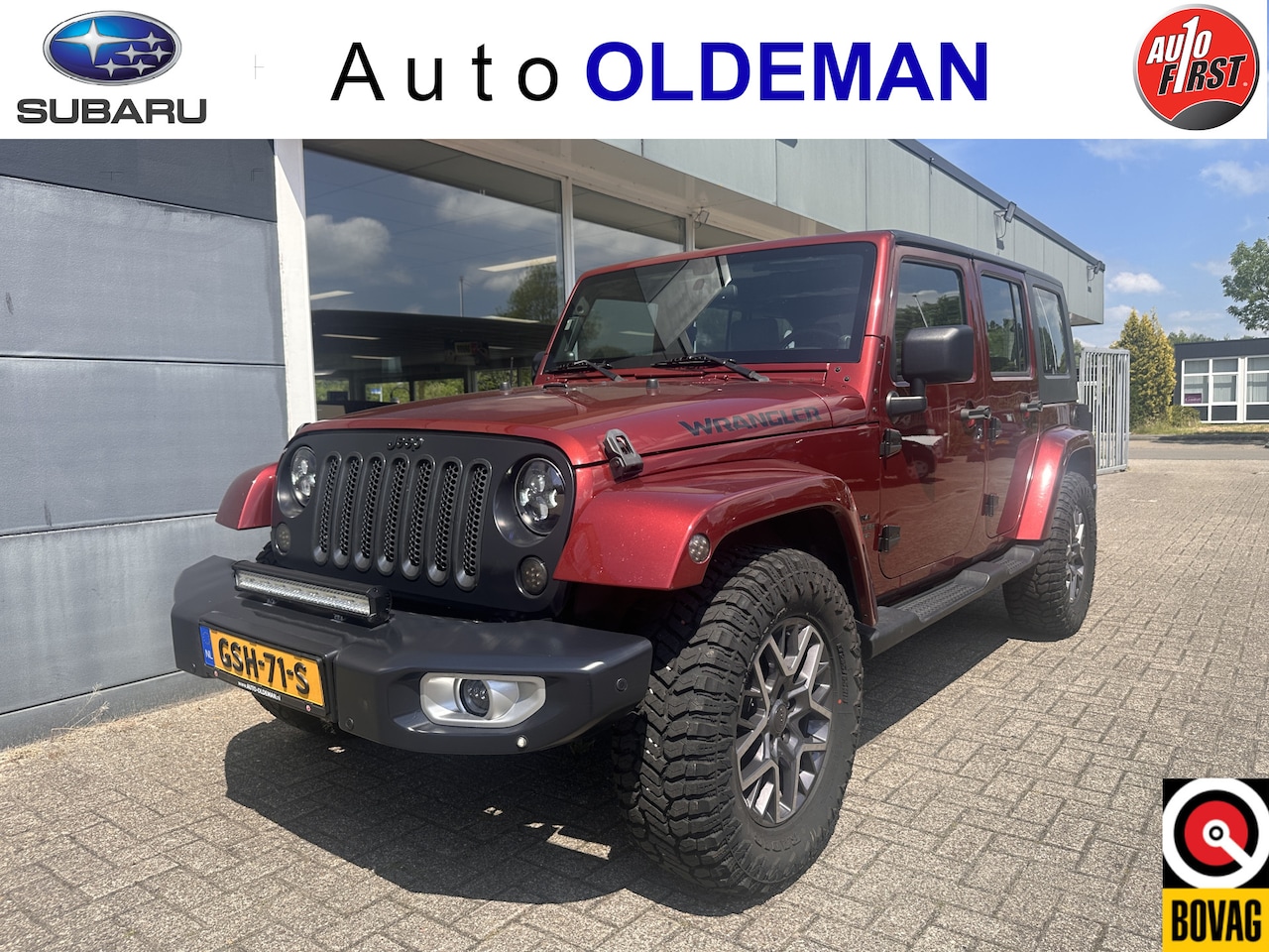 Jeep Wrangler Unlimited - 3.8 Sahara AIRCO,TREKHAAK,CARPLAY,CAMERA LIEFHEBBERS AUTO!!!! - AutoWereld.nl