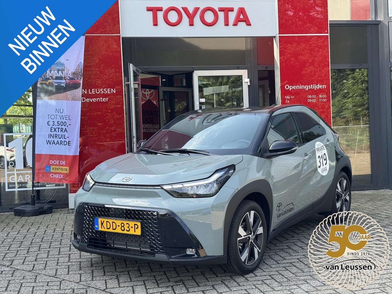 Toyota Aygo X - Hybrid 115 pulse PARKEERSENS. VOOR+ACHTER APPLE/ANDROID CARPLAY CRUISECONTROL - AutoWereld.nl