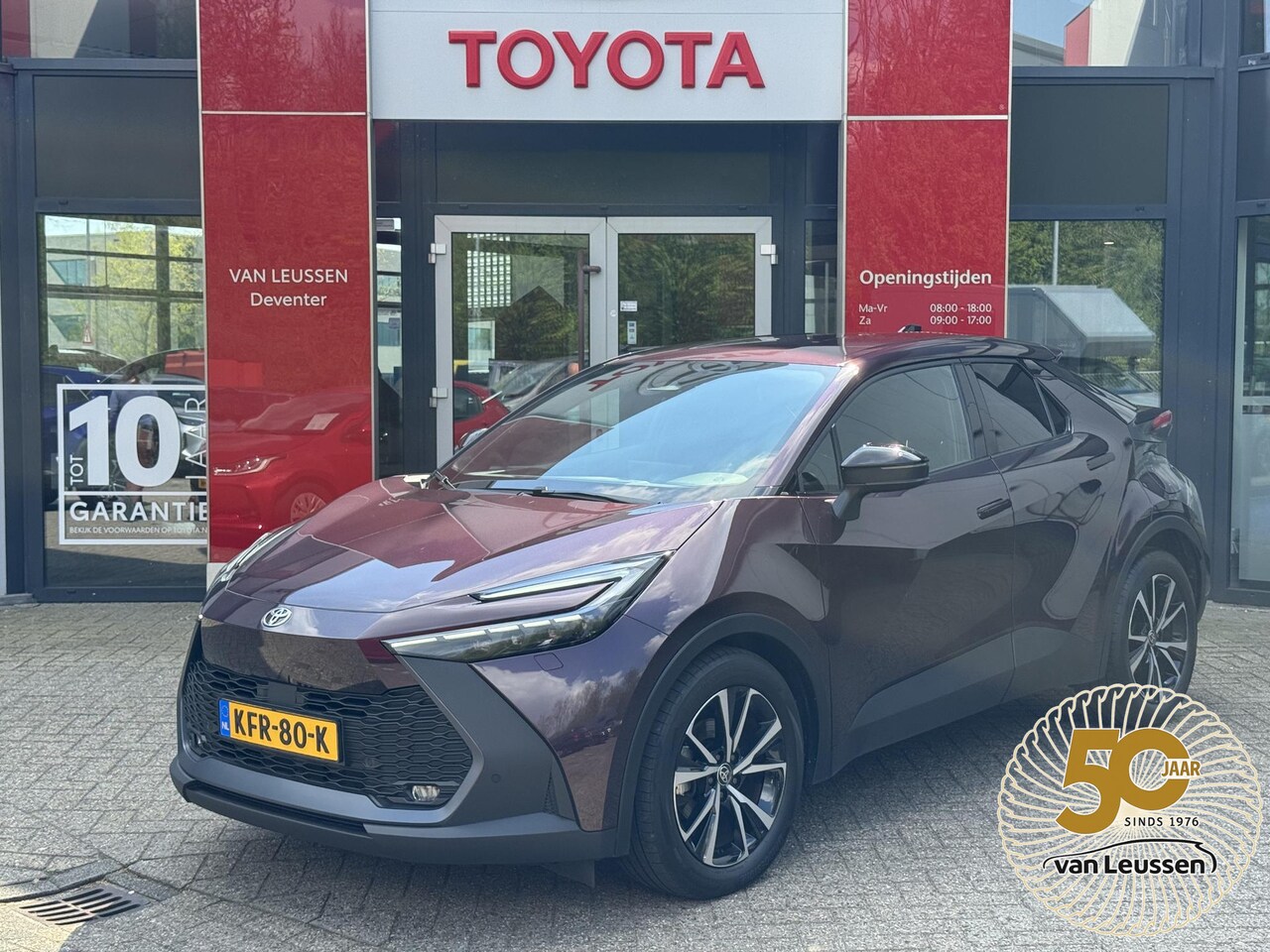 Toyota C-HR - 1.8 Hybrid 140 First Edition STOEL+STUUR VERWARMING DODEHOEKSENSOREN PARKEERCAMERA - AutoWereld.nl
