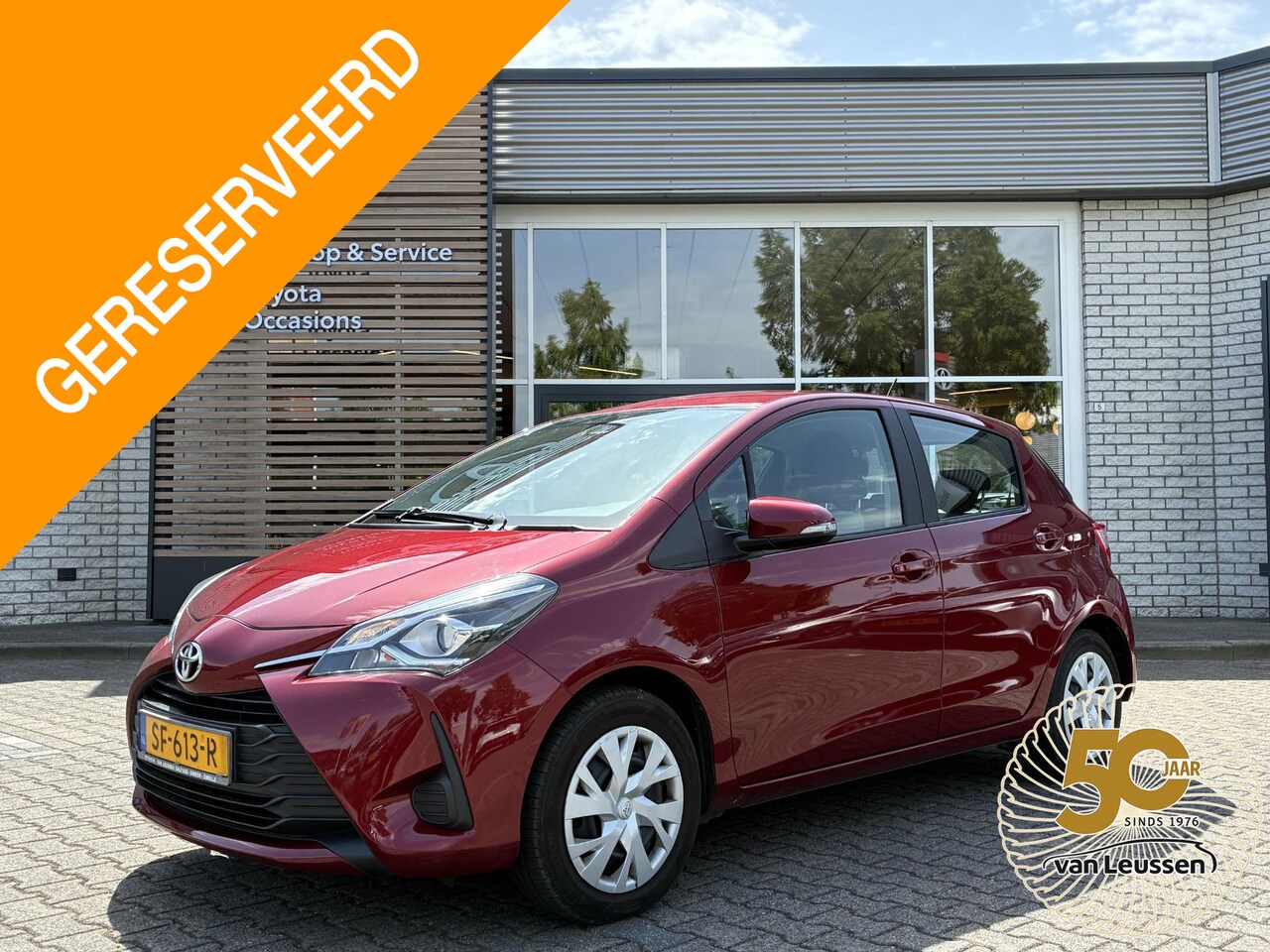 Toyota Yaris - 1.5 VVT-I TREKHAAK AIRCO BLUETOOTH RADIO/CD NL-AUTO DEALER-ONDERHOUDEN - AutoWereld.nl