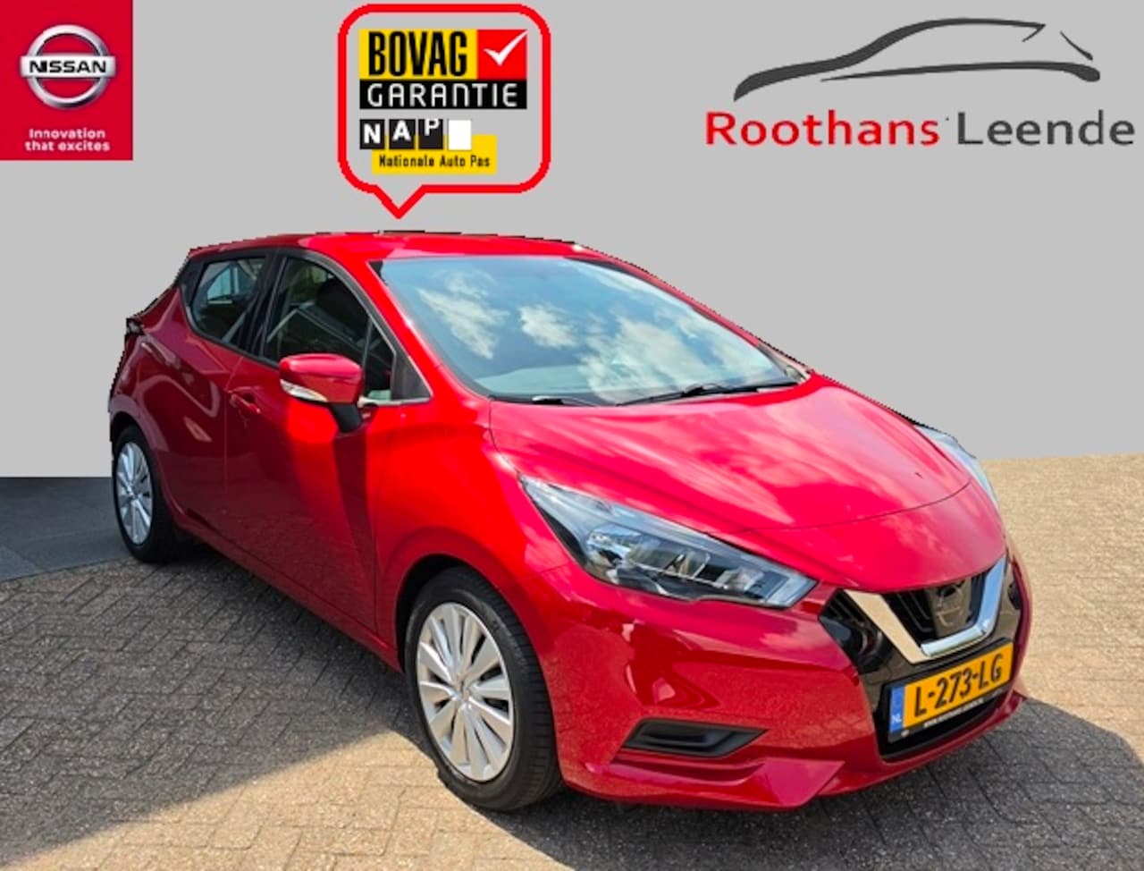 Nissan Micra - 1.0 92PK IG-Turbo Acenta - Android Auto & Apple CarPlay - AutoWereld.nl